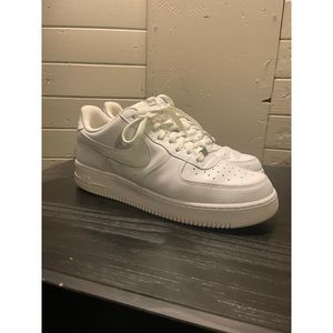 All white Air force 1 AF1 Size 12